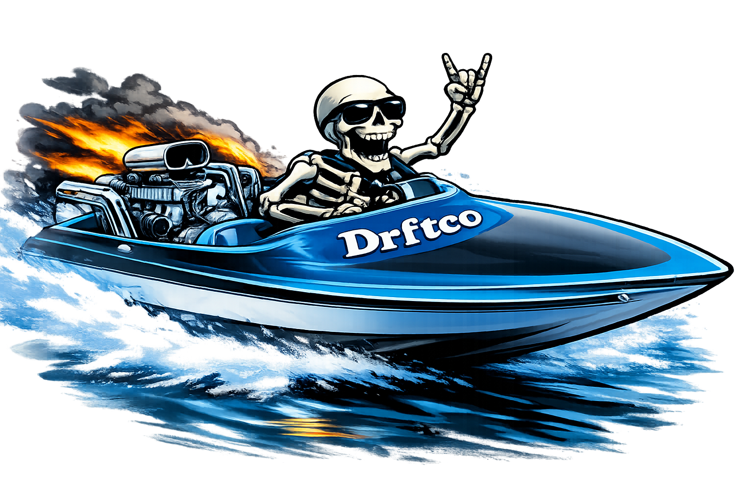 DRFTCO Skeleton Boat